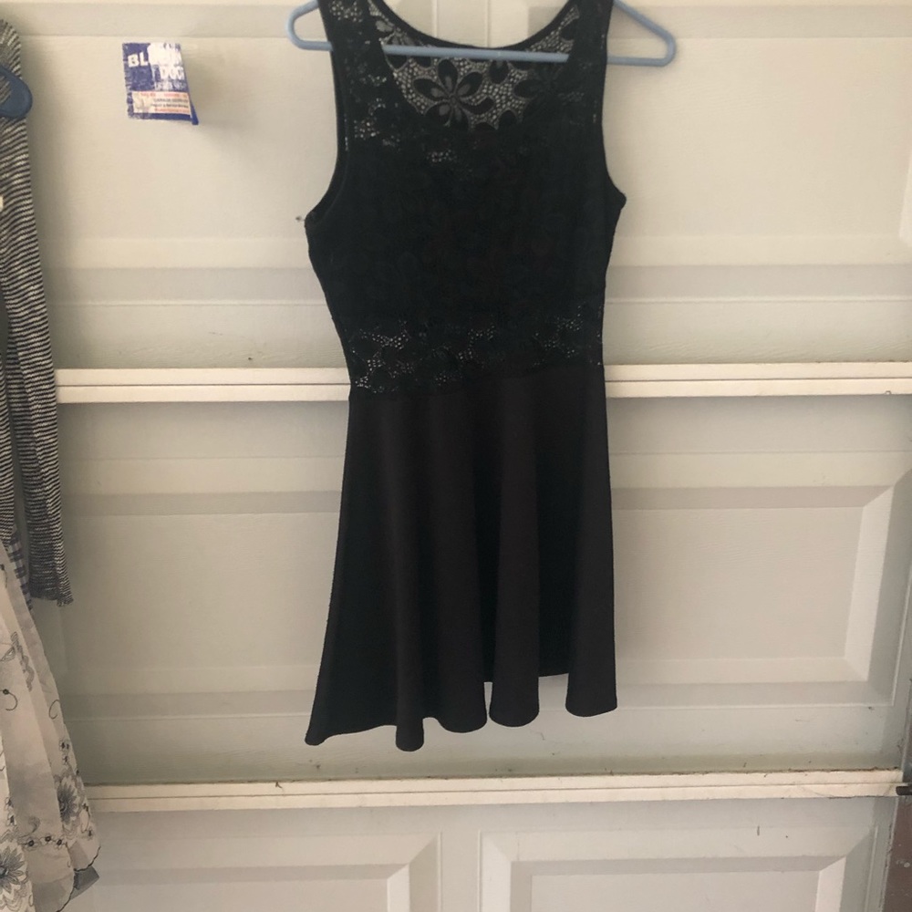 LBD with lace detailing